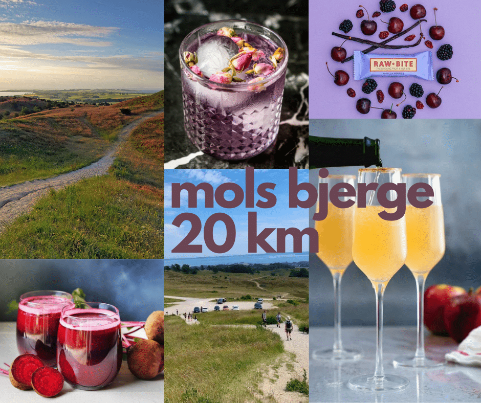 20 km  - Molsbjerge | Søndag d. 02/04. Én af Danmarks mest populære vandreruter. 